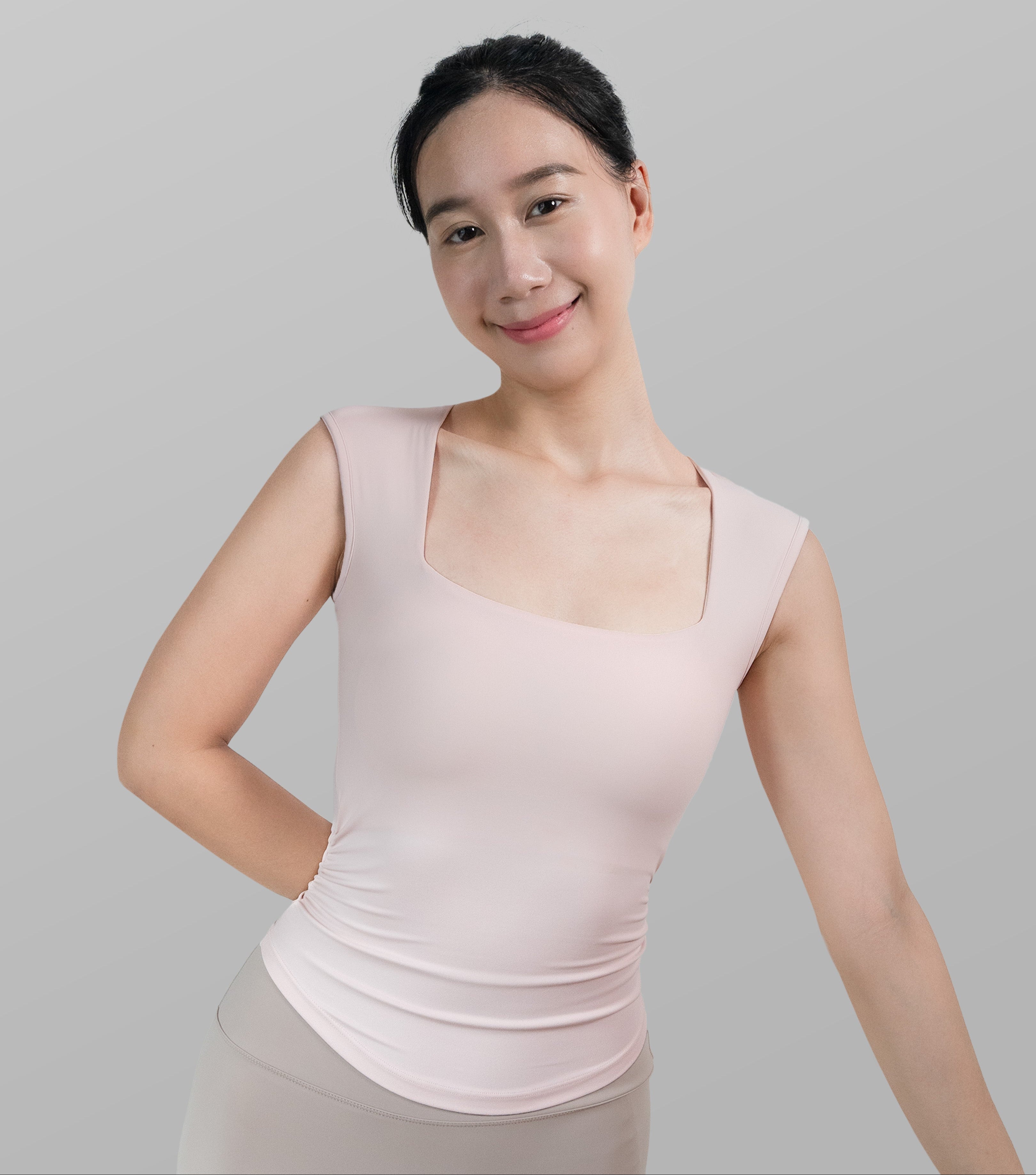 Pink Soft Bloom Top