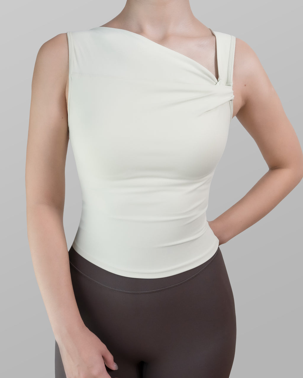 One Shoulder Active Top